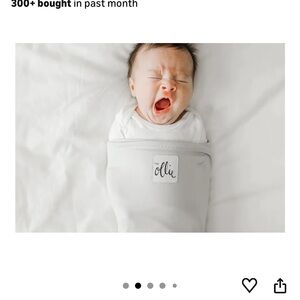 Perfect condition. Ollie swaddle. Stone color.